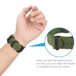 For Samsung Galaxy Watch Active 22mm / S3 Nylon Three-ring Strap, For Samsung Galaxy Watch Active 2 22mm / Gear S3