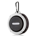 C6a アウトドアチャック ワイヤレス Bluetooth カースピーカー 吸盤スピーカー TFカード対応