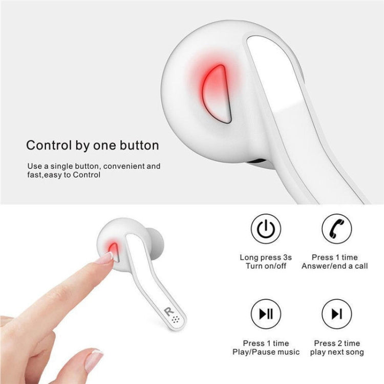 T88 ミニタッチコントロール ハイファイワイヤレスBluetoothイヤホン TWSワイヤレスイヤーバッズ 充電ケース付