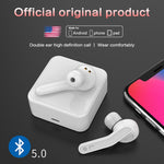 T88 ミニタッチコントロール ハイファイワイヤレスBluetoothイヤホン TWSワイヤレスイヤーバッズ 充電ケース付