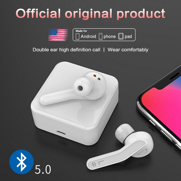 T88 ミニタッチコントロール ハイファイワイヤレスBluetoothイヤホン TWSワイヤレスイヤーバッズ 充電ケース付