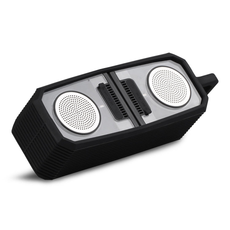 BT628 10W ポータブル TWS 透明 Bluetoothスピーカー 磁気接続ベース付き アウトドアステレオ バスサブウーファー