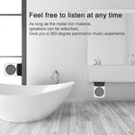 BT628 10W ポータブル TWS 透明 Bluetoothスピーカー 磁気接続ベース付き アウトドアステレオ バスサブウーファー