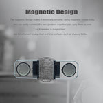 BT628 10W ポータブル TWS 透明 Bluetoothスピーカー 磁気接続ベース付き アウトドアステレオ バスサブウーファー