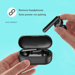 T10 ミニタッチコントロール ハイファイTWSワイヤレスBluetoothイヤホン マイク＆充電ケース付