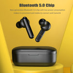 T10 ミニタッチコントロール ハイファイTWSワイヤレスBluetoothイヤホン マイク＆充電ケース付