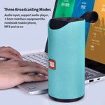 TG113 ポータブルBluetoothスピーカー 防水ステレオ アウトドアラウドスピーカー MP3バスサウンドボックス FMラジオ付き