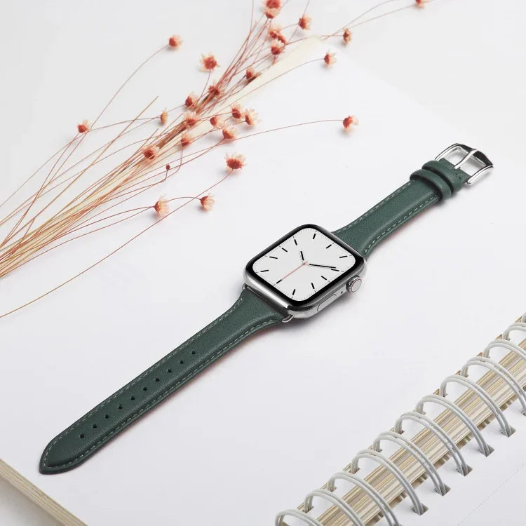 Apple Watch 3 / 2 / 1世代 38mm ユニバーサル薄型レザーストラップ用