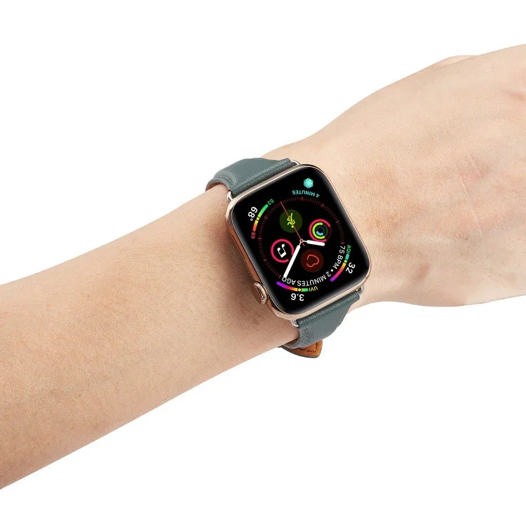 Apple Watch 3 / 2 / 1世代 38mm ユニバーサル薄型レザーストラップ用
