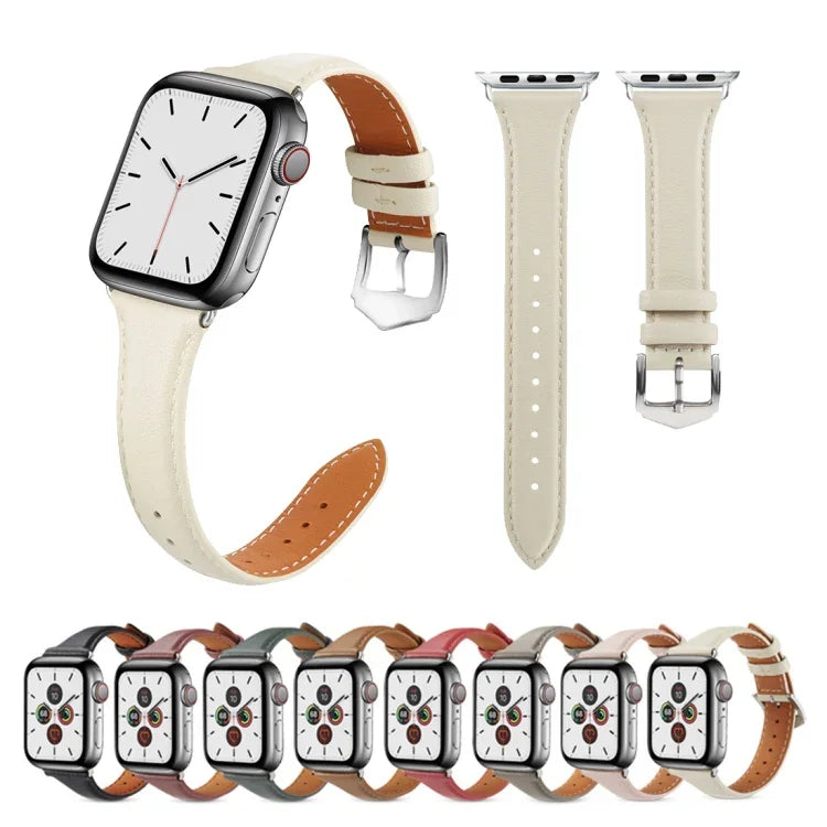 Apple Watch 3 / 2 / 1世代 38mm ユニバーサル薄型レザーストラップ用