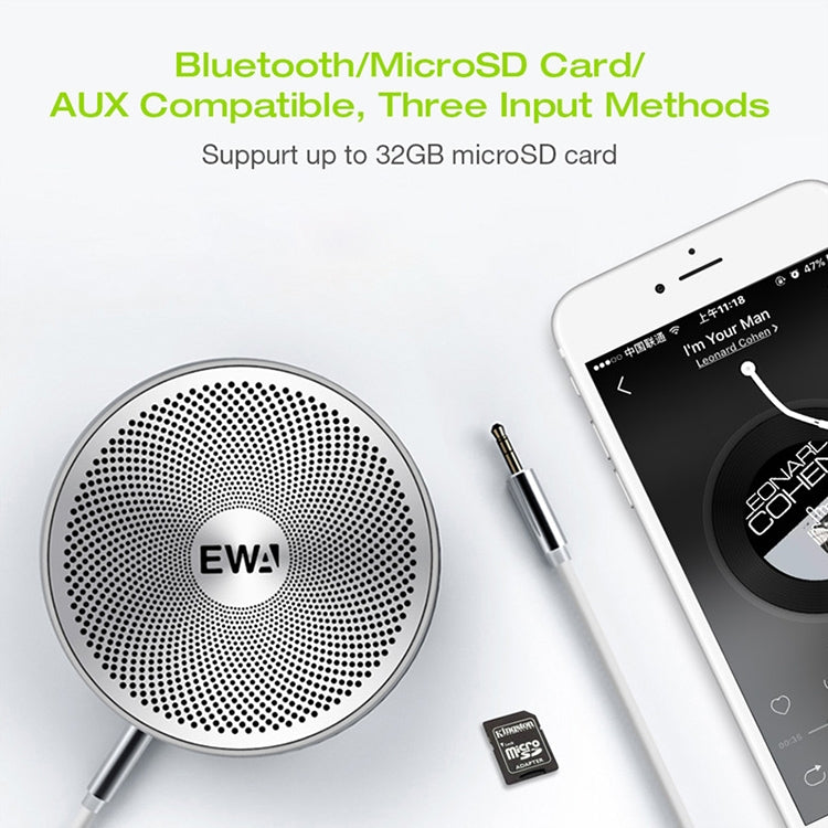 EWA A2 Pro メタルスピーカー アウトドア防水Bluetoothサウンドバススピーカー
