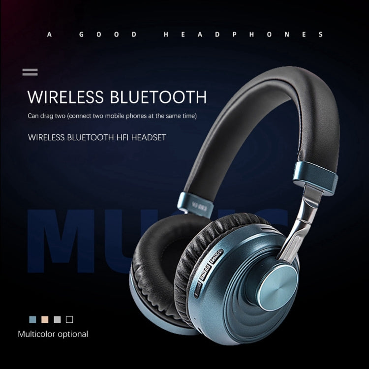 VJ083 折りたたみ式ワイヤレスヘッドセット Bluetooth ゲーム音楽スポーツ用 カートゥーンワイヤレスヘッドセット