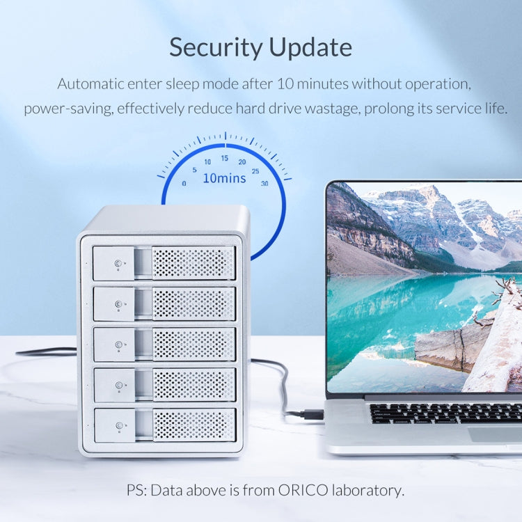 ORICO 9528U3 3.5インチ外付けハードドライブエンクロージャ