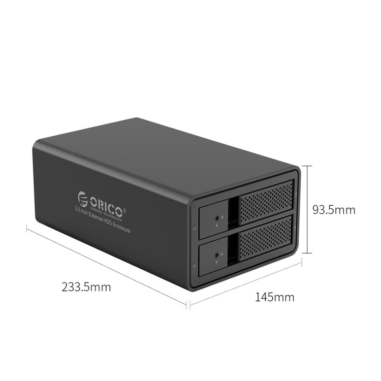 ORICO 9528U3 3.5インチ外付けハードドライブエンクロージャ