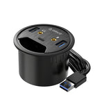 ORICO DESK-2U1C デスクトップ電源グロメット多機能ハブ