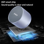 EWA A3 ミニスピーカー 8W 3Dステレオミュージックサラウンド ワイヤレスBluetoothスピーカー ポータブルサウンドバス TFカード USB対応