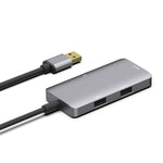 Onten 8107 USB3.0ハブ CF SD TFカードリーダー付き、8107