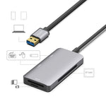 Onten 8107 USB3.0ハブ CF SD TFカードリーダー付き、8107