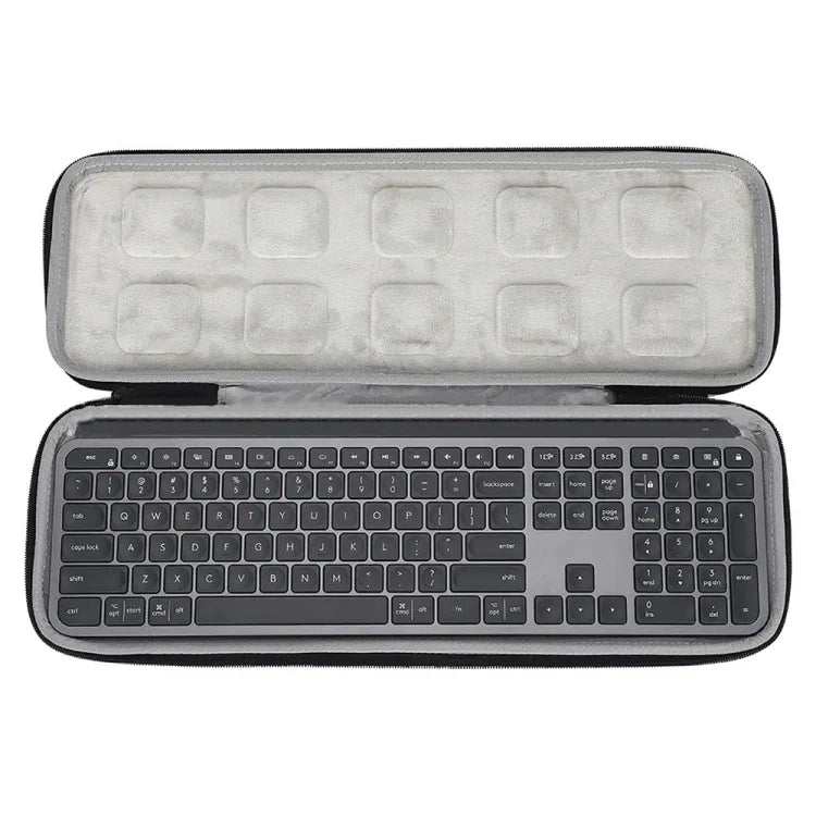ロジクール MX Keys アドバンスドキーボード用トラベルホーム収納バッグ ポータブルマウスボックス キーボード保護スリーブ、ロジクール MX Keys アドバンスド対応