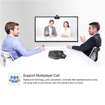 HXSJ A870 ウェブカメラ HD 480P PCカメラ 吸音マイク付き Skype用 Androidテレビ対応 回転式コンピューターカメラ USBウェブカメラ、480P