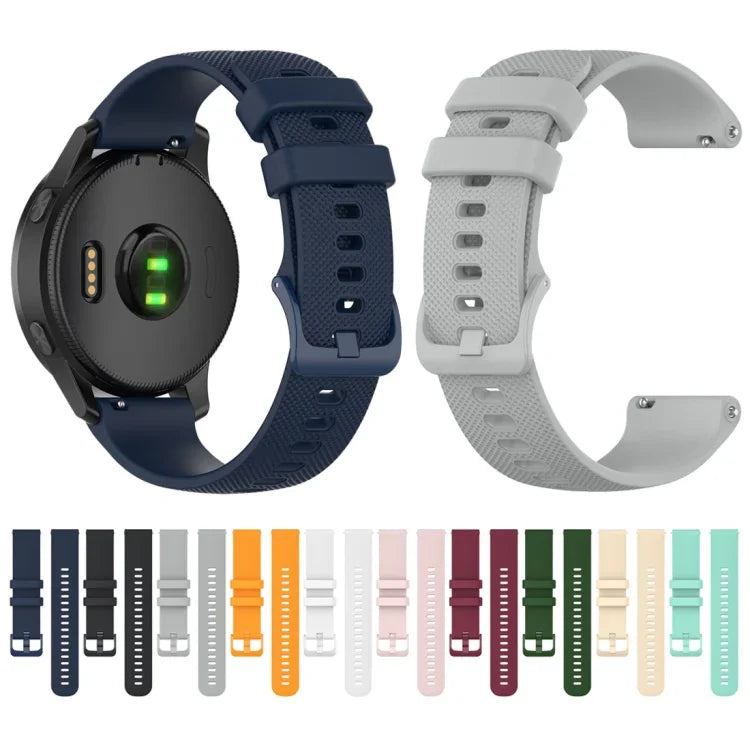 20mm シリコンストラップ、Huami Amazfit GTS / Samsung Galaxy Watch Active 2 / Gear Sport用