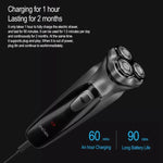 オリジナル Xiaomi Youpin BlackStone メンズポータブルフェイスケアバーバー電気シェーバー
