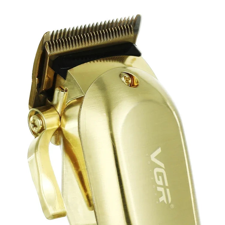 VGR V-278 10W USBメタル電動ヘアクリッパー LEDデジタルディスプレイ付き、V-278（ゴールド）、V-278（シルバー）