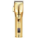 VGR V-280 10W USB メタル 電動ヘアクリッパー LEDデジタルディスプレイ付き、V-280（金色）