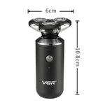 VGR V-317 5W USB全方向三次元浮遊三網電気シェーバー、V-317