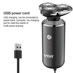 VGR V-317 5W USB全方向三次元浮遊三網電気シェーバー、V-317