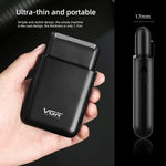 VGR V-390 5W USBポータブル往復式電気シェーバー、V-390（ブラック）、V-390（グリーン）