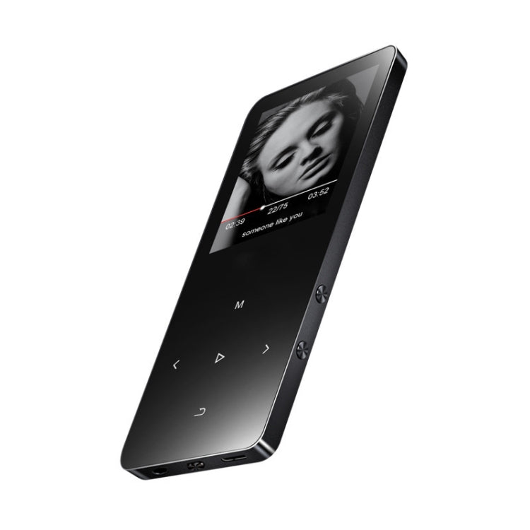 1.8インチ タッチスクリーン メタル Bluetooth MP3 MP4 ハイファイサウンド ミュージックプレーヤー, 8GB, X2, 16GB, ブラック, シルバー, ローズゴールド