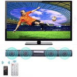 20W テレビサウンドバー Bluetoothスピーカー FMラジオ ホームシアターシステム ポータブルワイヤレスサブウーファーベース MP3音楽 ブームボックス Xiaomi用