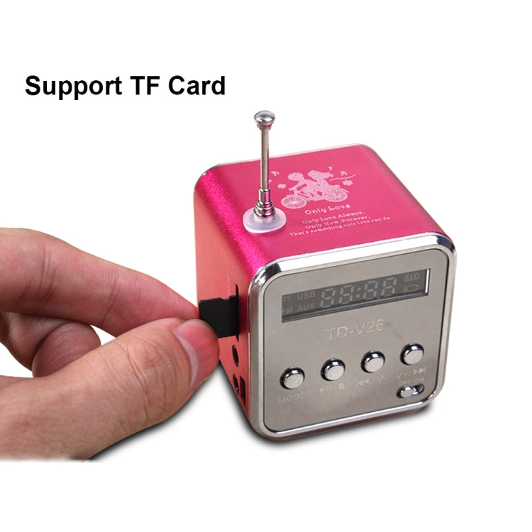 FM付きポータブルスピーカー ミニ多機能ラジオ USBノートブックスピーカー TV電話対応 SD/TFカード MP3音楽プレーヤー対応