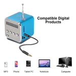 FM付きポータブルスピーカー ミニ多機能ラジオ USBノートブックスピーカー TV電話対応 SD/TFカード MP3音楽プレーヤー対応