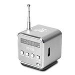 FM付きポータブルスピーカー ミニ多機能ラジオ USBノートブックスピーカー TV電話対応 SD/TFカード MP3音楽プレーヤー対応
