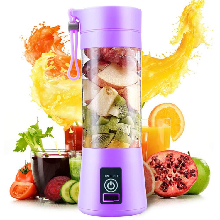 380ml 6ブレンダージューサーカップ USB充電式電動自動野菜果物シトラスオレンジジュースメーカー カップミキサーボトル、TBD002369201A、TBD002369201B、TBD002369201C、TBD002369201D、TBD002369201E、TBD002369201F、TBD002369201G、TBD002369201H