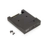 SFR1M44-U100K フロッピーディスクドライブ USBエミュレーター シミュレーション 500 kbps ミュージカルキーボード用、SFR1M44-U100K（ブラック）