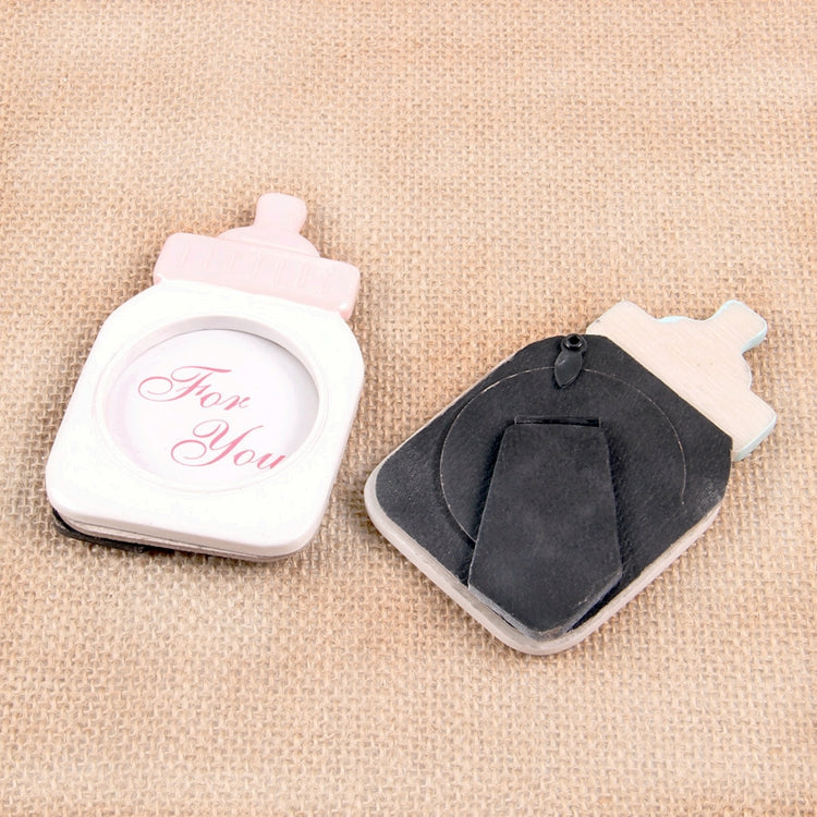 哺乳瓶型プラスチックフォトフレーム 正方形フォトフレーム インテリア装飾