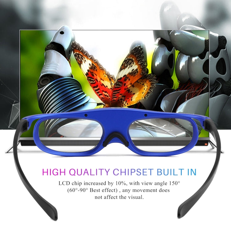 ユニバーサルバッテリー DLPアクティブシャッター 3Dグラス 96-144Hz XGIMI Optoma Acer Viewsonic ホームシアタープロジェクター 3Dテレビ対応