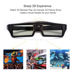 3D DLP-Link アクティブグラス BenQ Z4/H1/G1/P1 LG,NUTS,Acer,Optoma DLP-LINK プロジェクター対応