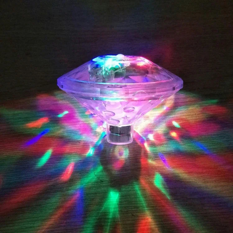 ファッションバスライトショー IP67防水水中RGB LEDカラーチェンジ発光ランプ 7モード付き