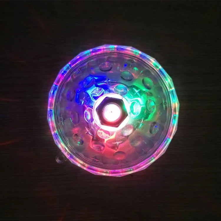 ファッションバスライトショー IP67防水水中RGB LEDカラーチェンジ発光ランプ 7モード付き