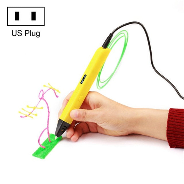 RP800A 子供用教育玩具 3Dプリントペン、USプラグ、EUプラグ、AUプラグ、UKプラグ