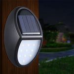 10 LEDs SMD 2835 ソーラー電源 IP65防水モーションセンサー屋外中庭LED壁掛けライト