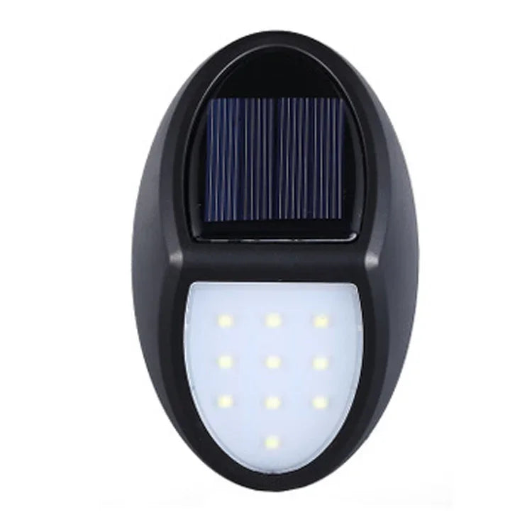 10 LEDs SMD 2835 ソーラー電源 IP65防水モーションセンサー屋外中庭LED壁掛けライト