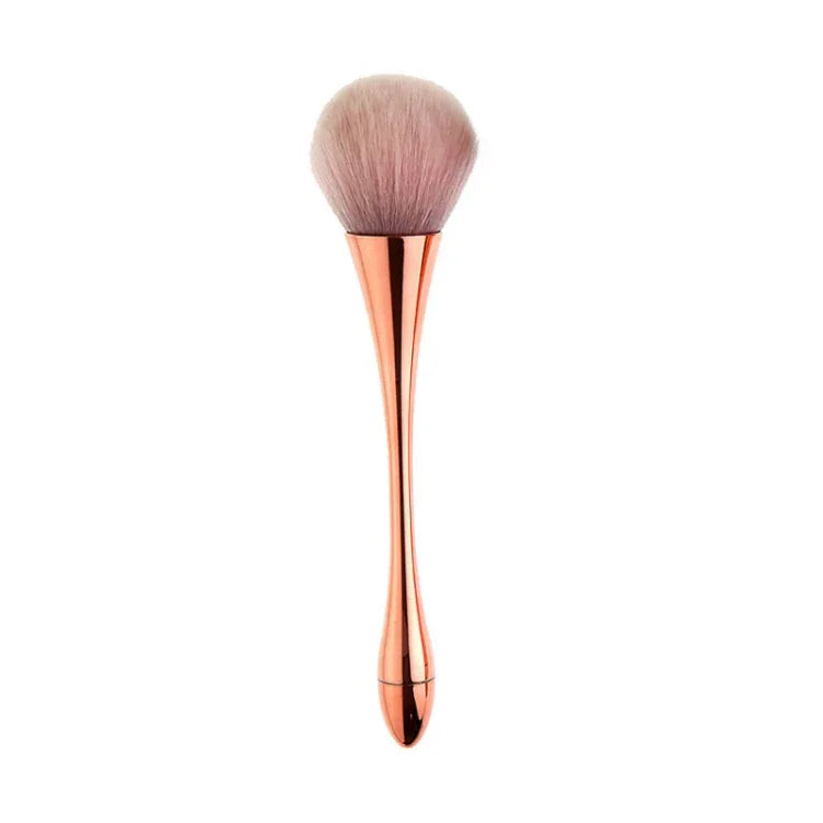 Nail Dust Cleaning Brush Nail Glitter Remover UV Gel Powder Removal Acrylic Nail Brushes Manicure Tools, Rose Gold, Rose Gold Color Hair, Red, Pink Little Waist, Black Small Waist, Gradient Color