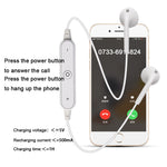 S6 スポーツワイヤレス Bluetoothイヤホン iPhone / Xiaomi / Huawei対応 マイク付き