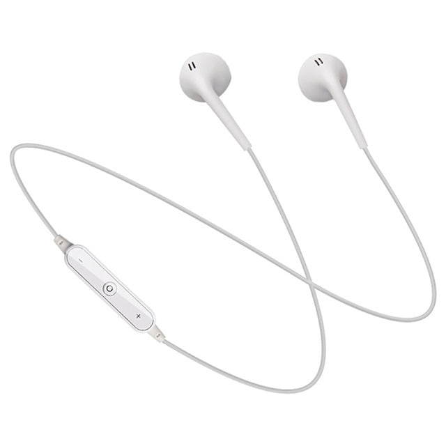 S6 スポーツワイヤレス Bluetoothイヤホン iPhone / Xiaomi / Huawei対応 マイク付き