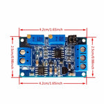 電流-電圧モジュール 0 / 4-20mAから0-3.3V5V10V電圧トランスミッター信号変換調整アダプター 0 / 4-20mAから0-3.3V5V10V